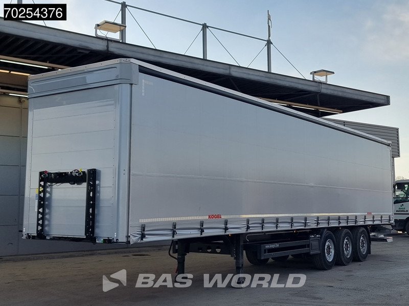 Kögel S24-1 3 axles Tailgate 2000kg NEW Liftachse Edscha LBW - Tenteli dorse: fotoğraf 2 Kögel S24-1 3 axles Tailgate 2000kg NEW Liftachse Edscha LBW - Tenteli dorse: fotoğraf 2
