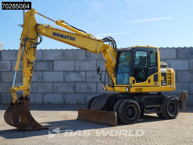 Komatsu PW148 -8 - Tekerlekli ekskavatör: fotoğraf 2 Komatsu PW148 -8 - Tekerlekli ekskavatör: fotoğraf 2