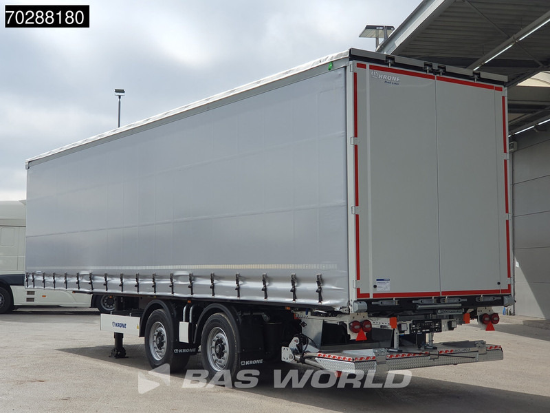 Krone SZ NEW Tailgate City Lift + Steeringaxle - Tenteli dorse: fotoğraf 2 Krone SZ NEW Tailgate City Lift + Steeringaxle - Tenteli dorse: fotoğraf 2