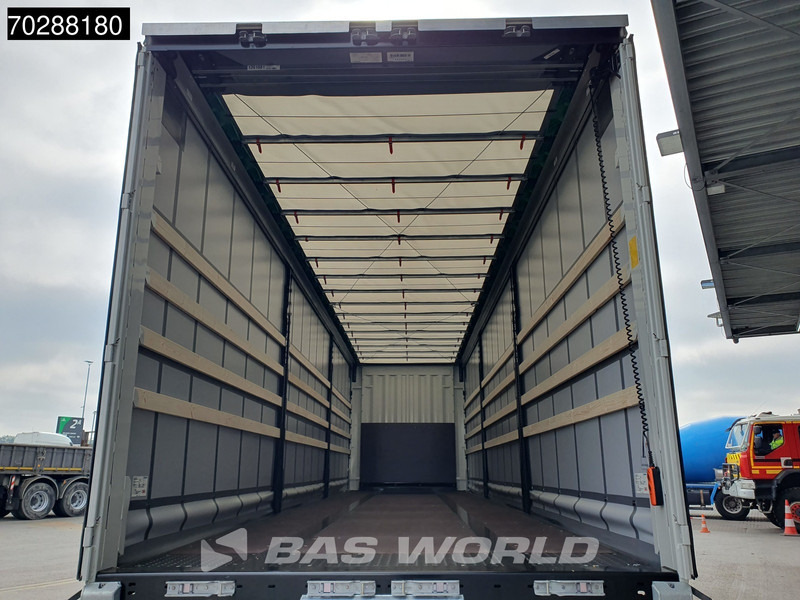 Krone SZ NEW Tailgate City Lift + Steeringaxle - Tenteli dorse: fotoğraf 5 Krone SZ NEW Tailgate City Lift + Steeringaxle - Tenteli dorse: fotoğraf 5