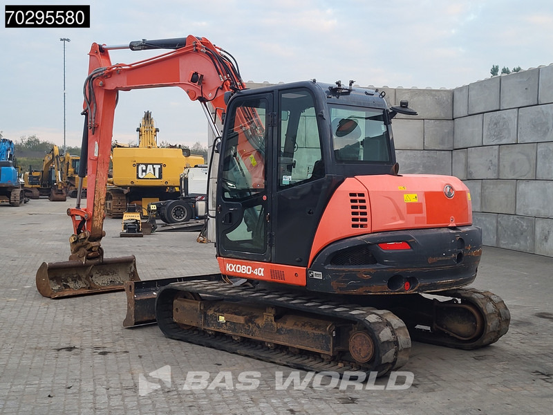 Kubota KX080-4a - Mini ekskavatör: fotoğraf 3 Kubota KX080-4a - Mini ekskavatör: fotoğraf 3