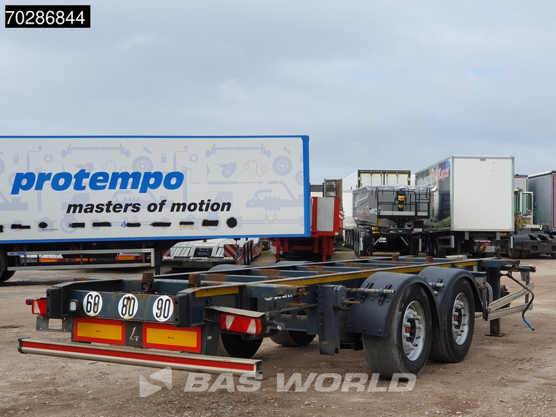 Lecitrailer R2EC 2 axles - Konteynır taşıyıcı/ Yedek karoser römork: fotoğraf 5 Lecitrailer R2EC 2 axles - Konteynır taşıyıcı/ Yedek karoser römork: fotoğraf 5