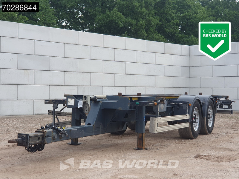 Lecitrailer R2EC 2 axles - Konteynır taşıyıcı/ Yedek karoser römork: fotoğraf 1 Lecitrailer R2EC 2 axles - Konteynır taşıyıcı/ Yedek karoser römork: fotoğraf 1