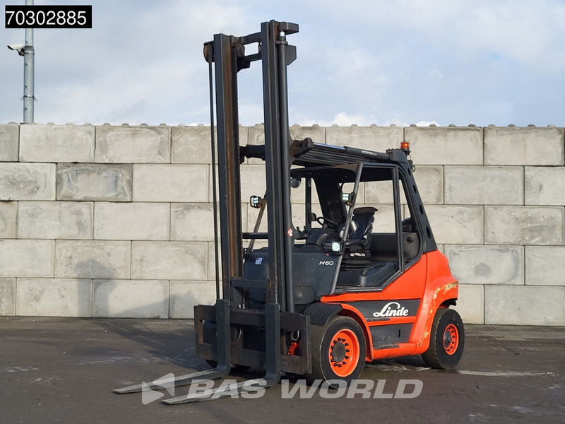 Linde H60D-01 - Dizel forklift: fotoğraf 3 Linde H60D-01 - Dizel forklift: fotoğraf 3