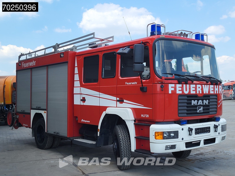 MAN TGA 14.284 4X4 4x4 Manual Schlingmann LF16/12 pump Feuerwehr Steelsuspension Euro 2 - İtfaiye aracı: fotoğraf 5 MAN TGA 14.284 4X4 4x4 Manual Schlingmann LF16/12 pump Feuerwehr Steelsuspension Euro 2 - İtfaiye aracı: fotoğraf 5