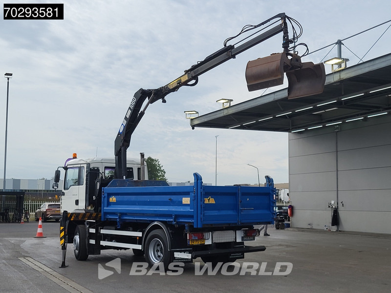 MAN TGA 18.310 TGA 4X2 NL-Truck HMF 1060 K2 Steelsuspension Euro 3 - Damperli kamyon, Vinçli kamyon: fotoğraf 2 MAN TGA 18.310 TGA 4X2 NL-Truck HMF 1060 K2 Steelsuspension Euro 3 - Damperli kamyon, Vinçli kamyon: fotoğraf 2