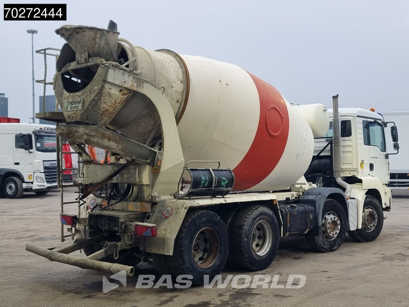 Transmikser MAN TGA 32.360 8X4 Stetter 9m3 Steelsuspension Euro 4: fotoğraf 7