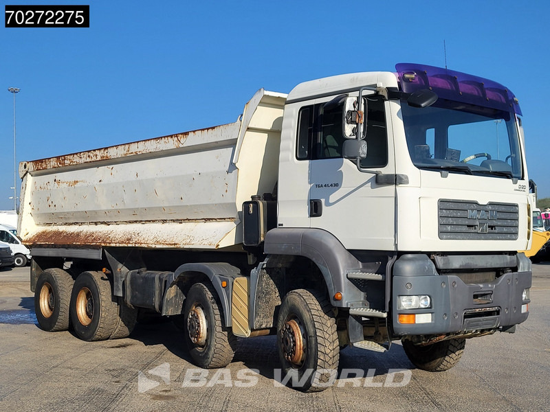 MAN TGA 41.430 8X6 23m3 Manual Big-Axle Steel suspension Euro 3 - Damperli kamyon: fotoğraf 3 MAN TGA 41.430 8X6 23m3 Manual Big-Axle Steel suspension Euro 3 - Damperli kamyon: fotoğraf 3