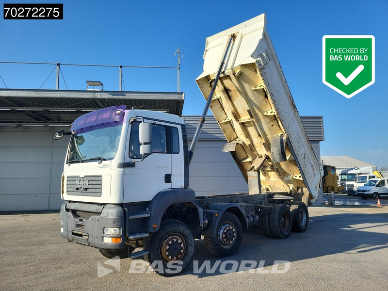 MAN TGA 41.430 8X6 23m3 Manual Big-Axle Steel suspension Euro 3 - Damperli kamyon: fotoğraf 1 MAN TGA 41.430 8X6 23m3 Manual Big-Axle Steel suspension Euro 3 - Damperli kamyon: fotoğraf 1