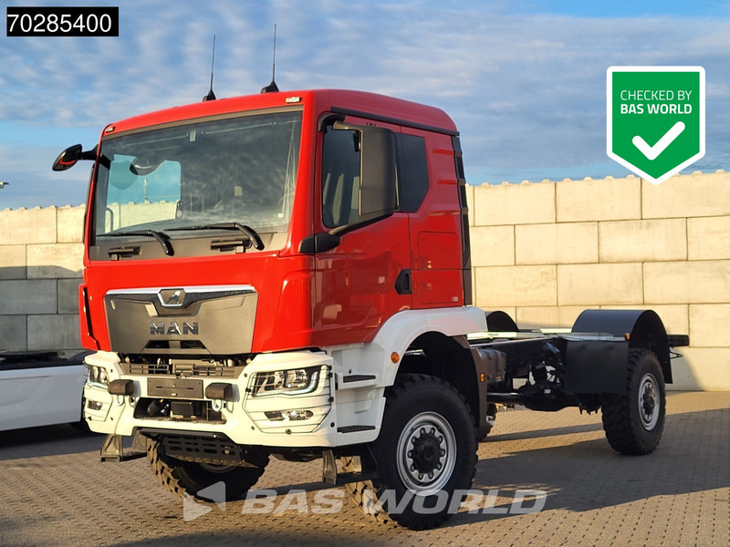 MAN TGM 18.250 4X4 New! Steelsuspension Big-Axle Automatic Euro 6 - Şasi kamyon: fotoğraf 1 MAN TGM 18.250 4X4 New! Steelsuspension Big-Axle Automatic Euro 6 - Şasi kamyon: fotoğraf 1