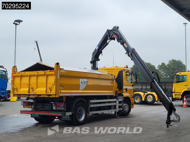 MAN TGM 18.250 TGM 4X2 NL-Truck 10m3 HSW Tipper 13Ton HMF 1300-K2 Crane Automatic Euro 6 - Damperli kamyon, Vinçli kamyon: fotoğraf 5 MAN TGM 18.250 TGM 4X2 NL-Truck 10m3 HSW Tipper 13Ton HMF 1300-K2 Crane Automatic Euro 6 - Damperli kamyon, Vinçli kamyon: fotoğraf 5