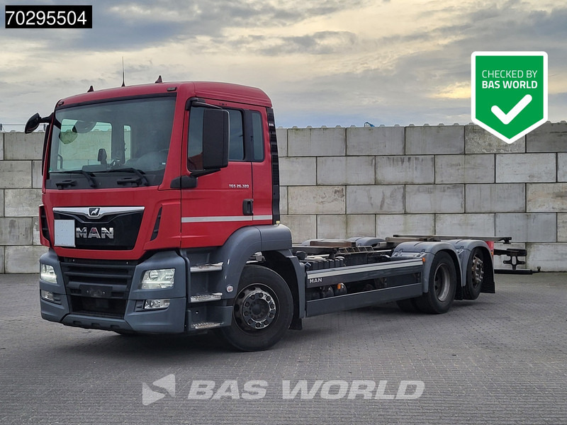 MAN TGS 26.320 TGS 6X2 ADR BDF Lift + Steering Axle Euro 6 - Konteynır taşıyıcı/ Yedek karoser kamyon: fotoğraf 1 MAN TGS 26.320 TGS 6X2 ADR BDF Lift + Steering Axle Euro 6 - Konteynır taşıyıcı/ Yedek karoser kamyon: fotoğraf 1