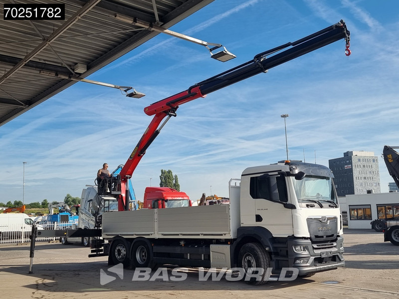 MAN TGS 26.440 6X2 NEW NL-Truck Palfinger PK 20.501 L TEC3 Kran Crane Baustoff Euro 6 - Sal/ Açık kasa kamyon, Vinçli kamyon: fotoğraf 3 MAN TGS 26.440 6X2 NEW NL-Truck Palfinger PK 20.501 L TEC3 Kran Crane Baustoff Euro 6 - Sal/ Açık kasa kamyon, Vinçli kamyon: fotoğraf 3