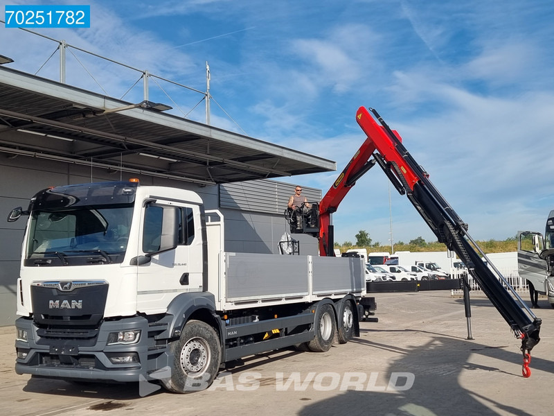MAN TGS 26.440 6X2 NEW NL-Truck Palfinger PK 20.501 L TEC3 Kran Crane Baustoff Euro 6 - Sal/ Açık kasa kamyon, Vinçli kamyon: fotoğraf 5 MAN TGS 26.440 6X2 NEW NL-Truck Palfinger PK 20.501 L TEC3 Kran Crane Baustoff Euro 6 - Sal/ Açık kasa kamyon, Vinçli kamyon: fotoğraf 5