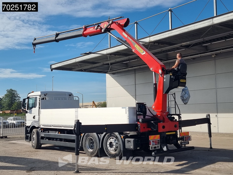 MAN TGS 26.440 6X2 NEW NL-Truck Palfinger PK20.501 L TEC3 Kran Baustoff Lift-Lenk Asche - Sal/ Açık kasa kamyon, Vinçli kamyon: fotoğraf 2 MAN TGS 26.440 6X2 NEW NL-Truck Palfinger PK20.501 L TEC3 Kran Baustoff Lift-Lenk Asche - Sal/ Açık kasa kamyon, Vinçli kamyon: fotoğraf 2