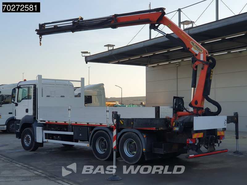 MAN TGS 26.440 6X4 Palfinger PK18002 EH Kran Crane Manual Remote Euro 5 - Sal/ Açık kasa kamyon, Vinçli kamyon: fotoğraf 2 MAN TGS 26.440 6X4 Palfinger PK18002 EH Kran Crane Manual Remote Euro 5 - Sal/ Açık kasa kamyon, Vinçli kamyon: fotoğraf 2