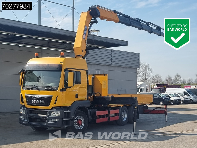 MAN TGS 26.480 6X4 HMF 5020 K6 Crane Kran 6x2H4 Hydrodrive Euro 6 - Sal/ Açık kasa kamyon, Vinçli kamyon: fotoğraf 1 MAN TGS 26.480 6X4 HMF 5020 K6 Crane Kran 6x2H4 Hydrodrive Euro 6 - Sal/ Açık kasa kamyon, Vinçli kamyon: fotoğraf 1