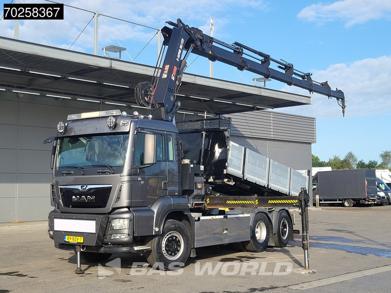 MAN TGS 26.500 6X2 Prepared NL-Truck NEW APK HIAB X-HIPRO 302 E-6 Crane Kran Fifth wheel - Damperli kamyon, Vinçli kamyon: fotoğraf 1 MAN TGS 26.500 6X2 Prepared NL-Truck NEW APK HIAB X-HIPRO 302 E-6 Crane Kran Fifth wheel - Damperli kamyon, Vinçli kamyon: fotoğraf 1