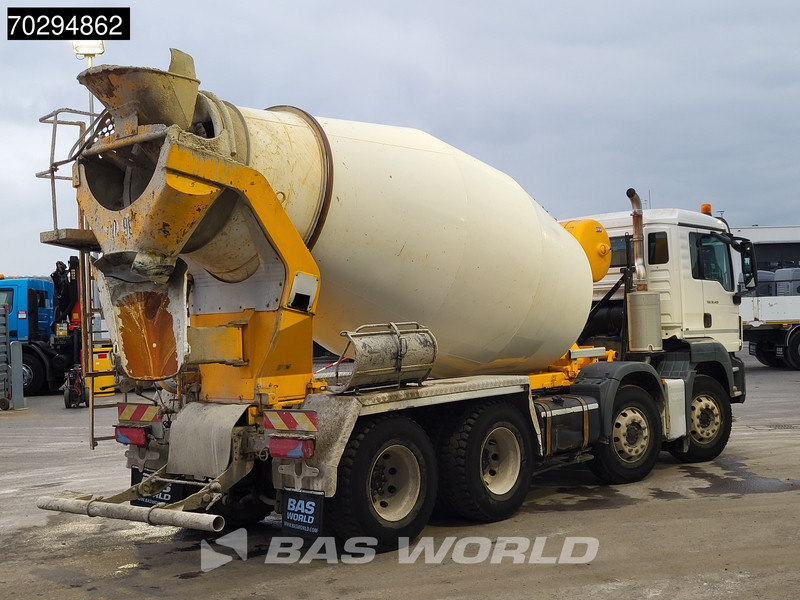 MAN TGS 32.420 8X4 9m3 Stetter Mixer Steel Suspension Automatic Euro 6 - Transmikser: fotoğraf 5 MAN TGS 32.420 8X4 9m3 Stetter Mixer Steel Suspension Automatic Euro 6 - Transmikser: fotoğraf 5
