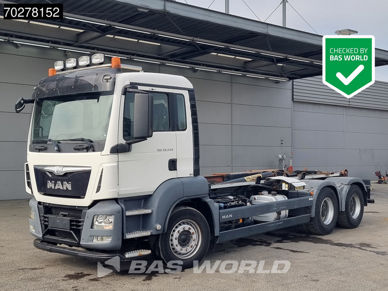 MAN TGS 33.440 6X4 20tons Palfinger T20-31 MPA hooklift Big-Axle Euro 6 - Kancalı yükleyici kamyon: fotoğraf 3 MAN TGS 33.440 6X4 20tons Palfinger T20-31 MPA hooklift Big-Axle Euro 6 - Kancalı yükleyici kamyon: fotoğraf 3