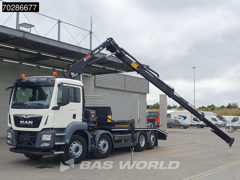 MAN TGS 35.360 8X2 HIAB X-Hiduo 158 BS-3 Crane Lift+lenkasche Machine transporter Euro 6 - Araba taşıyıcı kamyon, Vinçli kamyon: fotoğraf 5 MAN TGS 35.360 8X2 HIAB X-Hiduo 158 BS-3 Crane Lift+lenkasche Machine transporter Euro 6 - Araba taşıyıcı kamyon, Vinçli kamyon: fotoğraf 5