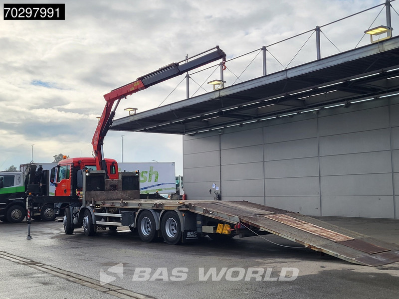 MAN TGS 35.360 TGS 8X2 Fassi F235A.0.22 Crane Kran Winch Hydraulic ramp Lift-Axle Navi Euro 6 - Sal/ Açık kasa kamyon, Vinçli kamyon: fotoğraf 3 MAN TGS 35.360 TGS 8X2 Fassi F235A.0.22 Crane Kran Winch Hydraulic ramp Lift-Axle Navi Euro 6 - Sal/ Açık kasa kamyon, Vinçli kamyon: fotoğraf 3