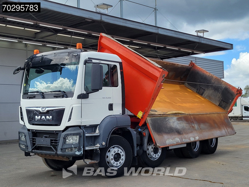 MAN TGS 35.400 8X4 13m3 CIF Bennes 2-side tipper Steel suspension Automatic Euro 6 - Damperli kamyon: fotoğraf 5 MAN TGS 35.400 8X4 13m3 CIF Bennes 2-side tipper Steel suspension Automatic Euro 6 - Damperli kamyon: fotoğraf 5