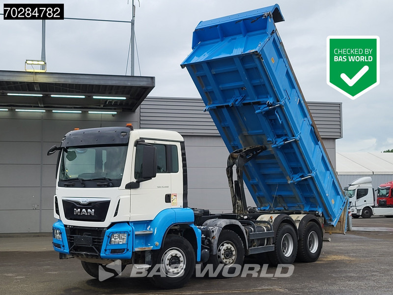 MAN TGS 35.440 8X4 14m3 Meiller 2-way tipper Automatic Big-Axle Steelsuspension Euro 6 - Damperli kamyon: fotoğraf 1 MAN TGS 35.440 8X4 14m3 Meiller 2-way tipper Automatic Big-Axle Steelsuspension Euro 6 - Damperli kamyon: fotoğraf 1