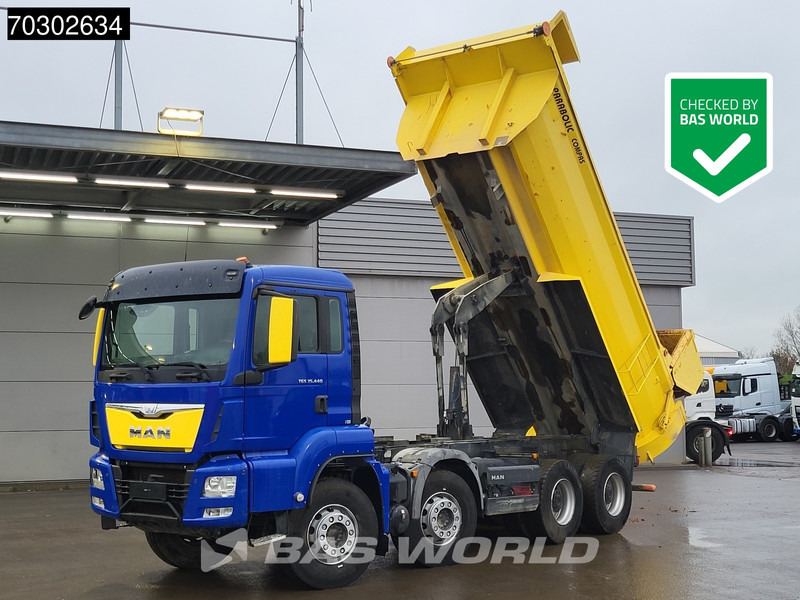 MAN TGS 35.440 8X4 14m3 tipper Steelsuspension Big-Axle Retarder Automatic Euro 6 - Damperli kamyon: fotoğraf 1 MAN TGS 35.440 8X4 14m3 tipper Steelsuspension Big-Axle Retarder Automatic Euro 6 - Damperli kamyon: fotoğraf 1