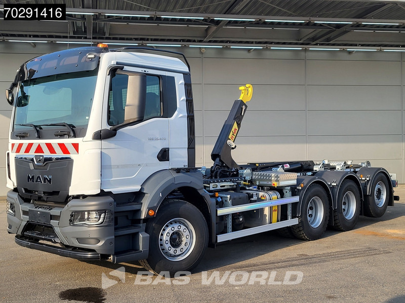 MAN TGS 35.470 8X4 NEW! HYVA 26-62 SKZ hooklift Lift+steering Axle Automatic Euro 6 - Kancalı yükleyici kamyon: fotoğraf 3 MAN TGS 35.470 8X4 NEW! HYVA 26-62 SKZ hooklift Lift+steering Axle Automatic Euro 6 - Kancalı yükleyici kamyon: fotoğraf 3