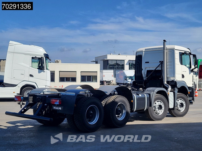 MAN TGS 41.400 8X4 New! Steelsuspension Big-Axle Manual Euro 2 - Şasi kamyon: fotoğraf 5 MAN TGS 41.400 8X4 New! Steelsuspension Big-Axle Manual Euro 2 - Şasi kamyon: fotoğraf 5