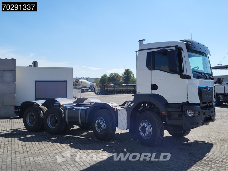 MAN TGS 41.400 8X4 New! Steelsuspension Big-Axle Manual Euro 2 - Şasi kamyon: fotoğraf 3 MAN TGS 41.400 8X4 New! Steelsuspension Big-Axle Manual Euro 2 - Şasi kamyon: fotoğraf 3