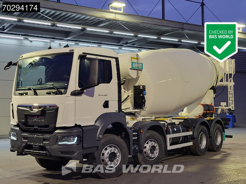 MAN TGS 41.440 8X4 NEW! 12m3 Imer Mixer Steelsuspension Big-Axle Automatic Euro 6 - Transmikser: fotoğraf 1 MAN TGS 41.440 8X4 NEW! 12m3 Imer Mixer Steelsuspension Big-Axle Automatic Euro 6 - Transmikser: fotoğraf 1