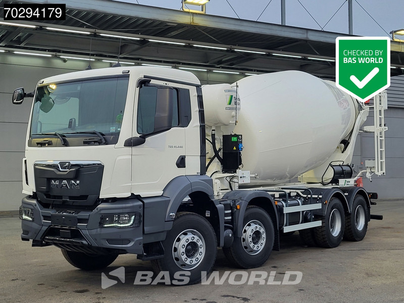 MAN TGS 41.440 8X4 NEW! 12m3 Stetter Mixer Big-Axle Steelsuspension Automatic Euro 6 - Transmikser: fotoğraf 1 MAN TGS 41.440 8X4 NEW! 12m3 Stetter Mixer Big-Axle Steelsuspension Automatic Euro 6 - Transmikser: fotoğraf 1