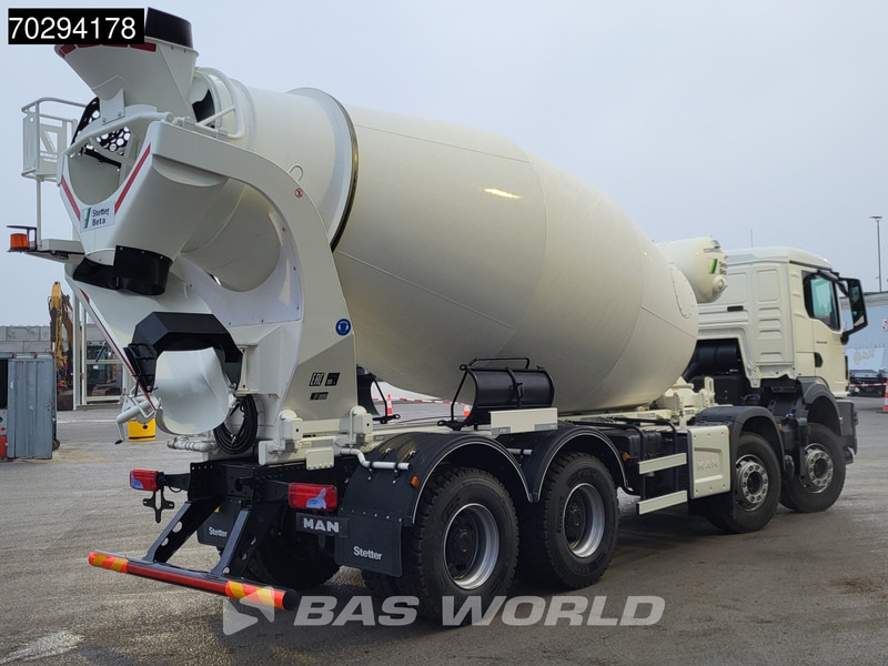 MAN TGS 41.440 8X4 NEW! 12m3 Stetter concrete mixer Big-Axle Steelsuspension Euro 6 - Transmikser: fotoğraf 5 MAN TGS 41.440 8X4 NEW! 12m3 Stetter concrete mixer Big-Axle Steelsuspension Euro 6 - Transmikser: fotoğraf 5