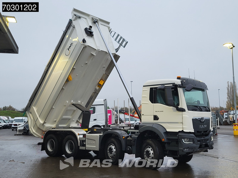 MAN TGS 41.440 8X4 NEW! 20m3 KH Kipper Steelsuspension Big-Axle Automatic Euro 6 - Damperli kamyon: fotoğraf 3 MAN TGS 41.440 8X4 NEW! 20m3 KH Kipper Steelsuspension Big-Axle Automatic Euro 6 - Damperli kamyon: fotoğraf 3