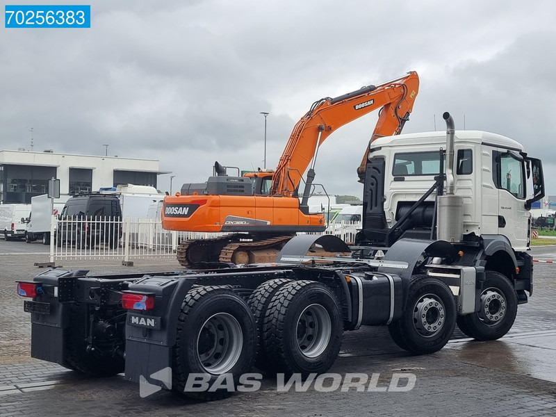 MAN TGS 41.440 8X4 NEW chassis Steelsuspension Automatic Euro 6 - Şasi kamyon: fotoğraf 5 MAN TGS 41.440 8X4 NEW chassis Steelsuspension Automatic Euro 6 - Şasi kamyon: fotoğraf 5