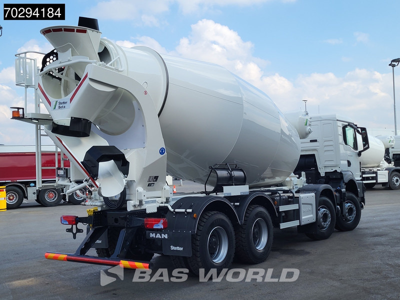 MAN TGS 41.440 8X4 New! 12m3 Stetter Mixer Big-Axle Steelsuspension Automatic Euro 6 - Transmikser: fotoğraf 5 MAN TGS 41.440 8X4 New! 12m3 Stetter Mixer Big-Axle Steelsuspension Automatic Euro 6 - Transmikser: fotoğraf 5