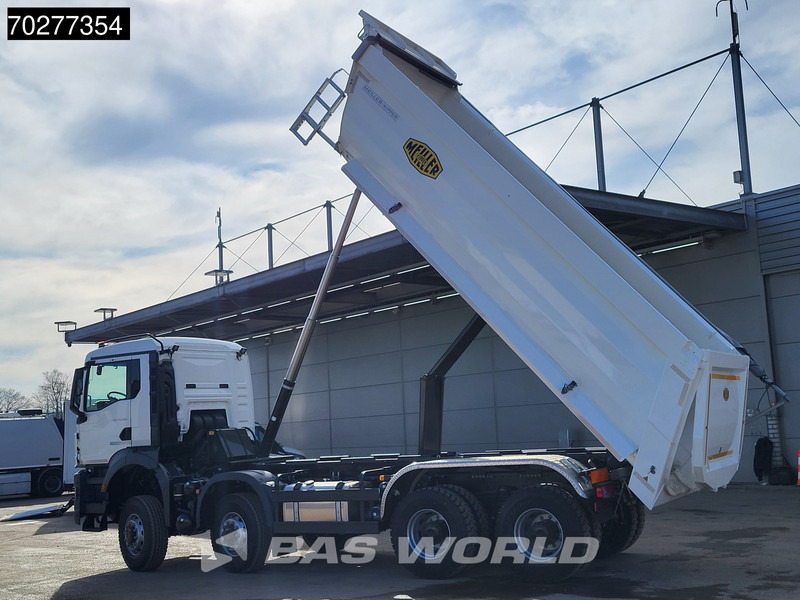 MAN TGS 41.480 8X6 20m3 Meiller Big-Axle Automatic Steelsuspension Euro 6 - Damperli kamyon: fotoğraf 2 MAN TGS 41.480 8X6 20m3 Meiller Big-Axle Automatic Steelsuspension Euro 6 - Damperli kamyon: fotoğraf 2