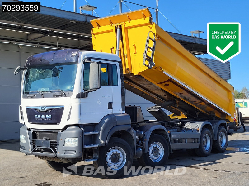 MAN TGS 41.510 8X4 19m3 Meiller tipper Steelsuspension Manual Big-Axle Euro 6 - Damperli kamyon: fotoğraf 1 MAN TGS 41.510 8X4 19m3 Meiller tipper Steelsuspension Manual Big-Axle Euro 6 - Damperli kamyon: fotoğraf 1
