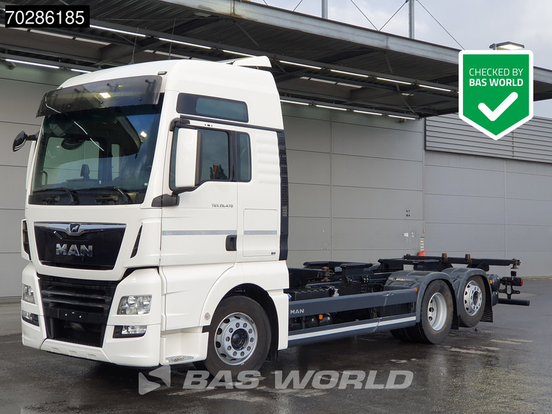 MAN TGX 26.470 6X2 BDF Lift-Axle ACC XXL Retarder Navi Euro 6 - Konteynır taşıyıcı/ Yedek karoser kamyon: fotoğraf 1 MAN TGX 26.470 6X2 BDF Lift-Axle ACC XXL Retarder Navi Euro 6 - Konteynır taşıyıcı/ Yedek karoser kamyon: fotoğraf 1