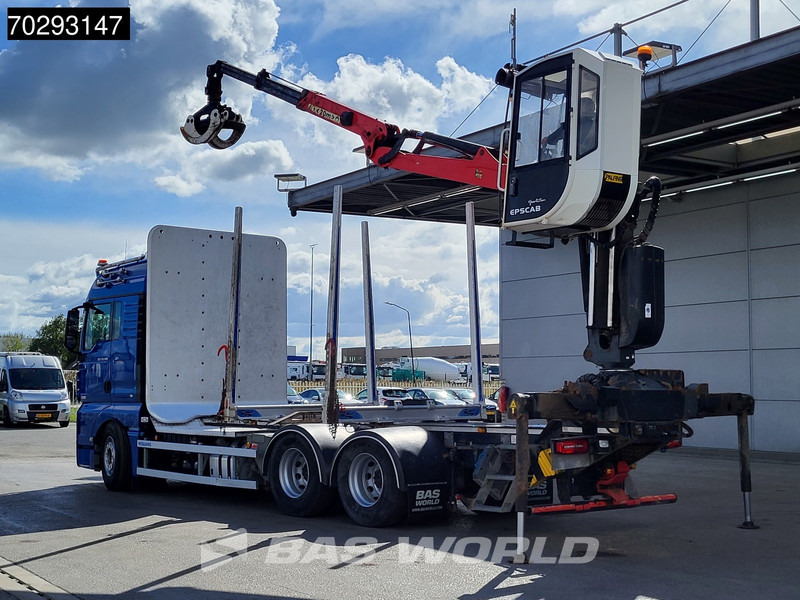 MAN TGX 33.580 TGX 6X4 XLX Palfinger M12L83 Retarder Navi Xenon Euro 6 - Tomruk kamyonu, Vinçli kamyon: fotoğraf 2 MAN TGX 33.580 TGX 6X4 XLX Palfinger M12L83 Retarder Navi Xenon Euro 6 - Tomruk kamyonu, Vinçli kamyon: fotoğraf 2