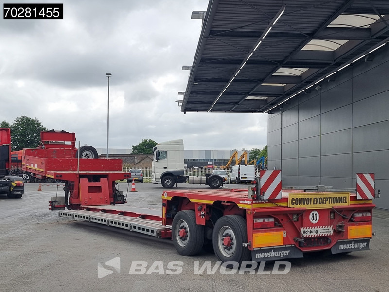 MEUSBURGER Type MPG-2 2 axles Extendable 2xLenkachse Gooseneck - Alçak çerçeveli platform dorse: fotoğraf 2 MEUSBURGER Type MPG-2 2 axles Extendable 2xLenkachse Gooseneck - Alçak çerçeveli platform dorse: fotoğraf 2