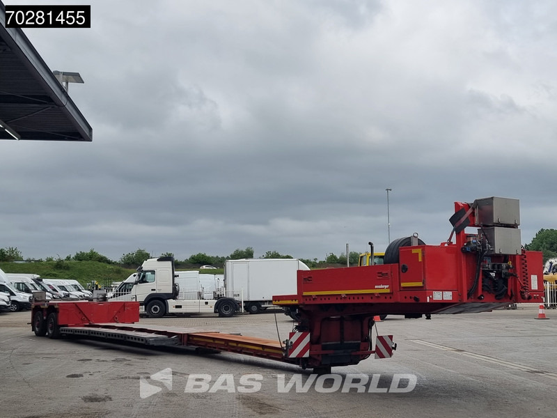 MEUSBURGER Type MPG-2 2 axles Extendable 2xLenkachse Gooseneck - Alçak çerçeveli platform dorse: fotoğraf 3 MEUSBURGER Type MPG-2 2 axles Extendable 2xLenkachse Gooseneck - Alçak çerçeveli platform dorse: fotoğraf 3