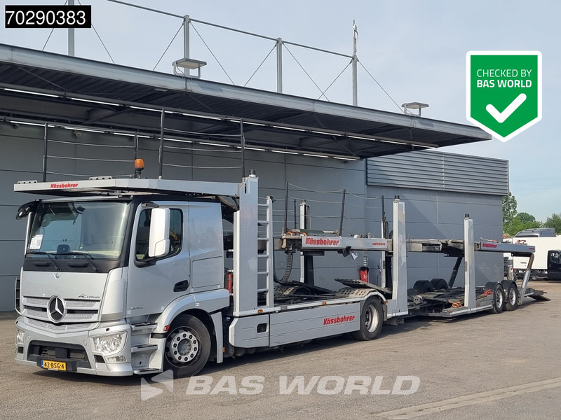 Mercedes-Benz Actros 1843 4X2 NL-Truck 8 Cars Hydraulic Winch Kässbohrer Car Transporter Euro 6 - Araba taşıyıcı kamyon: fotoğraf 1 Mercedes-Benz Actros 1843 4X2 NL-Truck 8 Cars Hydraulic Winch Kässbohrer Car Transporter Euro 6 - Araba taşıyıcı kamyon: fotoğraf 1