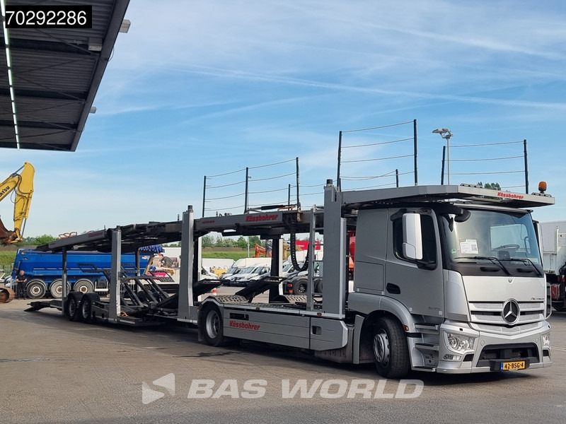 Mercedes-Benz Actros 1843 4X2 NL-Truck Combi Car Transporter Kässbohrer 8 Cars Hydraulic Winch - Araba taşıyıcı kamyon: fotoğraf 5 Mercedes-Benz Actros 1843 4X2 NL-Truck Combi Car Transporter Kässbohrer 8 Cars Hydraulic Winch - Araba taşıyıcı kamyon: fotoğraf 5