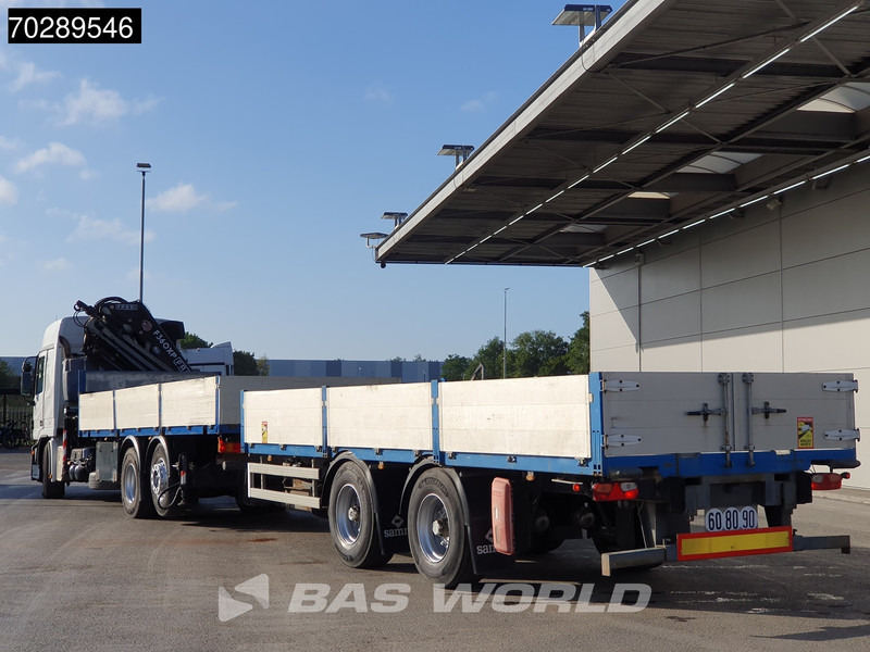 Mercedes-Benz Actros 2532 6X2 Truck + Trailer Fassi F330D3 Crane Kran 3-Pedals Euro 3 - Sal/ Açık kasa kamyon, Vinçli kamyon: fotoğraf 2 Mercedes-Benz Actros 2532 6X2 Truck + Trailer Fassi F330D3 Crane Kran 3-Pedals Euro 3 - Sal/ Açık kasa kamyon, Vinçli kamyon: fotoğraf 2