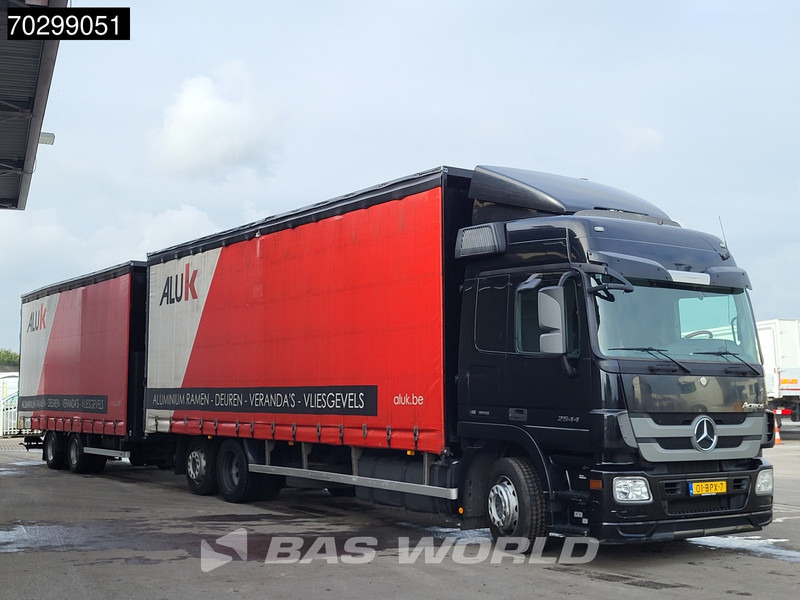 Mercedes-Benz Actros 2544 6X2 NL-Combi Siding roof Lift-Axle Forklift preparation Automatic Euro 5 - Tenteli kamyon: fotoğraf 3 Mercedes-Benz Actros 2544 6X2 NL-Combi Siding roof Lift-Axle Forklift preparation Automatic Euro 5 - Tenteli kamyon: fotoğraf 3