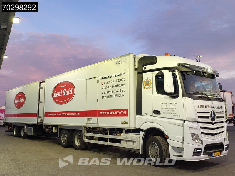 Mercedes-Benz Actros 2643 6X2 NL-Combi Frigoblock FB-FIL2 2tons Ladebordwand Retarder Automatic Xenon - Refrijeratör kamyon: fotoğraf 3 Mercedes-Benz Actros 2643 6X2 NL-Combi Frigoblock FB-FIL2 2tons Ladebordwand Retarder Automatic Xenon - Refrijeratör kamyon: fotoğraf 3