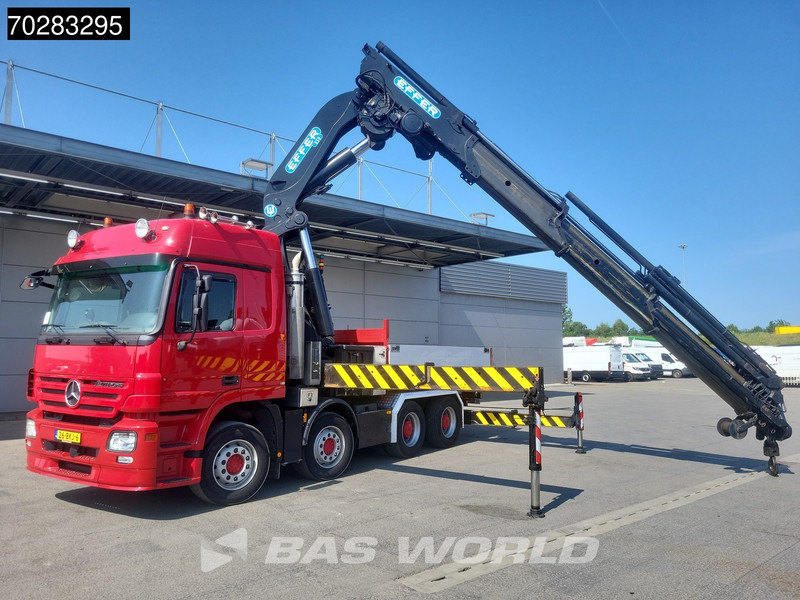 Mercedes-Benz Actros 2648 850 8X4 Effer 850/9S Kran Fifth wheel Big-Axle Automatic Euro 5 - Sal/ Açık kasa kamyon, Vinçli kamyon: fotoğraf 3 Mercedes-Benz Actros 2648 850 8X4 Effer 850/9S Kran Fifth wheel Big-Axle Automatic Euro 5 - Sal/ Açık kasa kamyon, Vinçli kamyon: fotoğraf 3